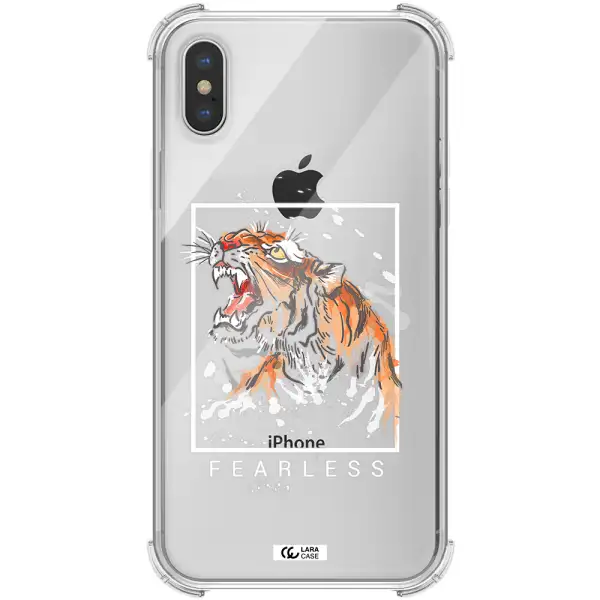 Fearless Apple iPhone XS max Clear PC Case