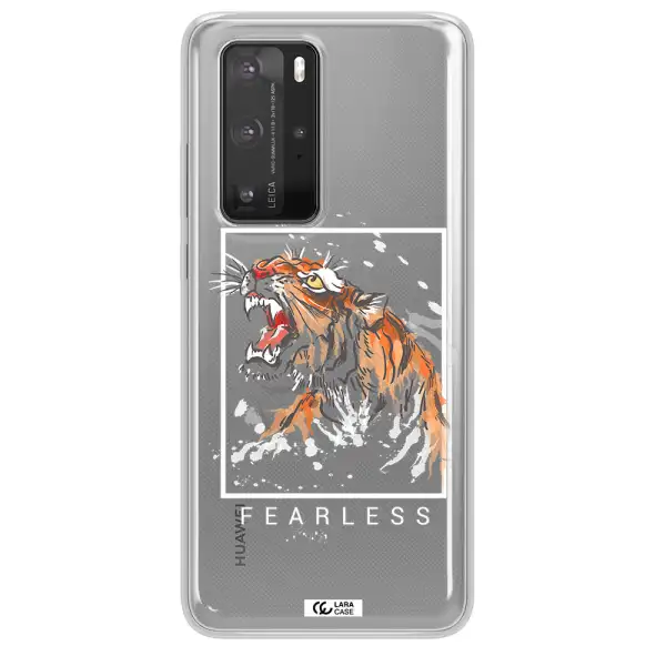 Fearless Huawei P40 Pro Clear TPU Case