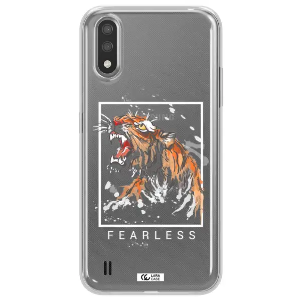 Fearless Samsung A01 Clear TPU Case