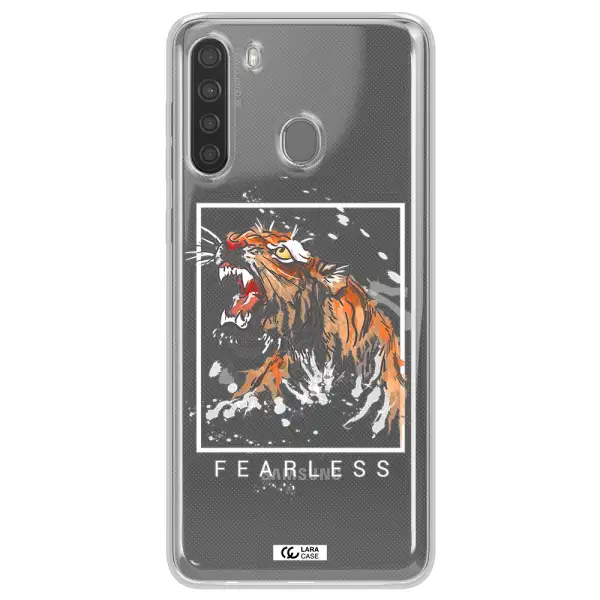 Fearless Samsung A21 Clear TPU Case