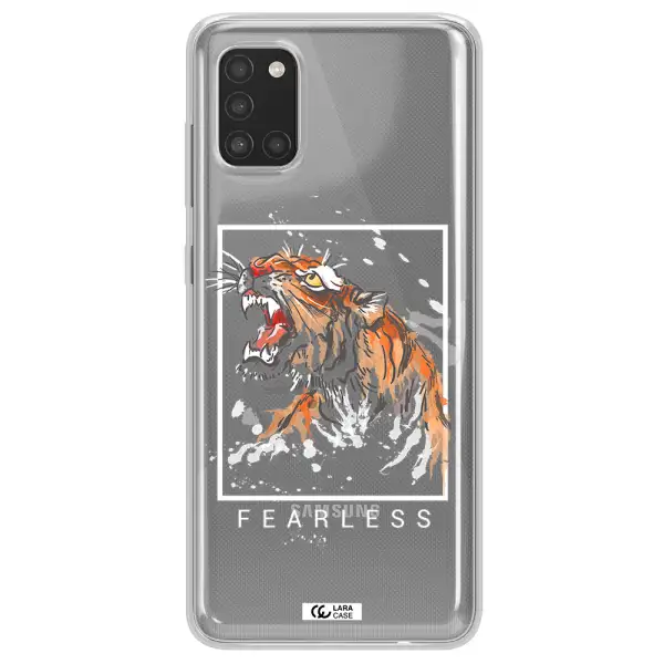 Fearless Samsung A31 Clear TPU Case