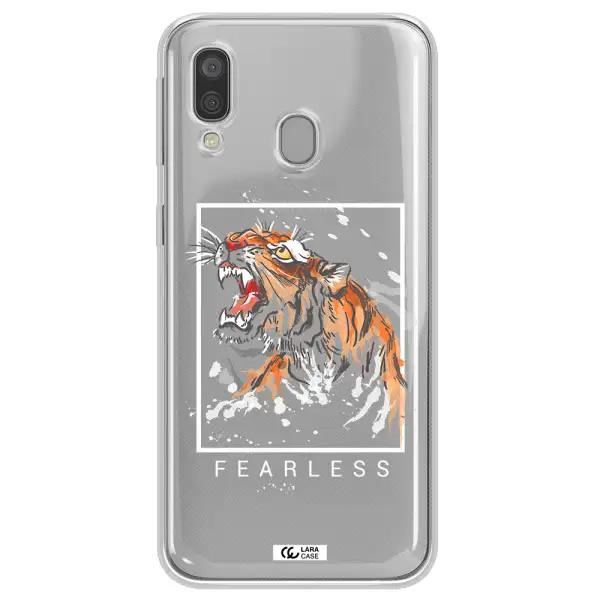 Fearless Samsung A40 Clear TPU Case