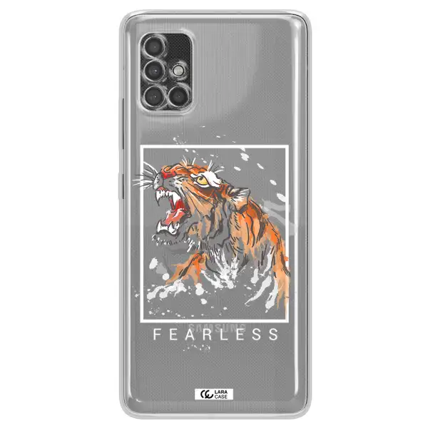 Fearless Samsung A40S Clear Tpu Case