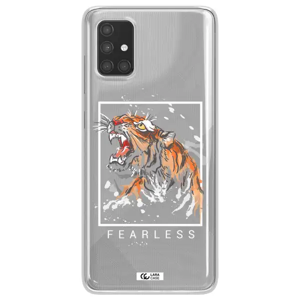 Fearless Samsung A71 Clear TPU Case