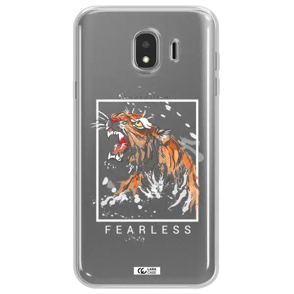 Fearless Samsung J4 Clear TPU Case