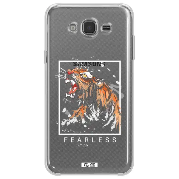 Fearless Samsung J7 2015 Clear TPU Case