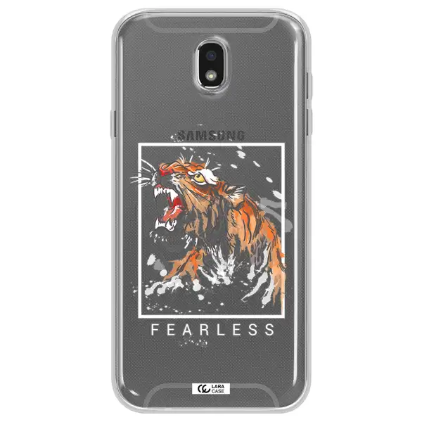 Fearless Samsung J7 Pro Clear TPU Case