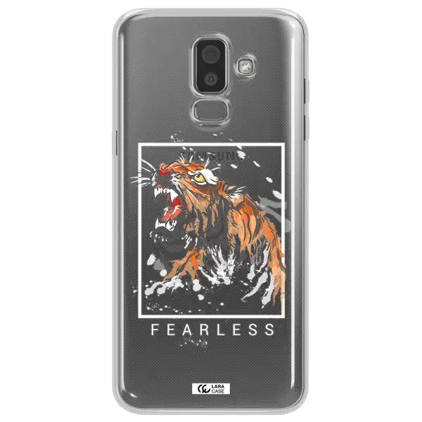 Fearless Samsung J8 Clear TPU Case
