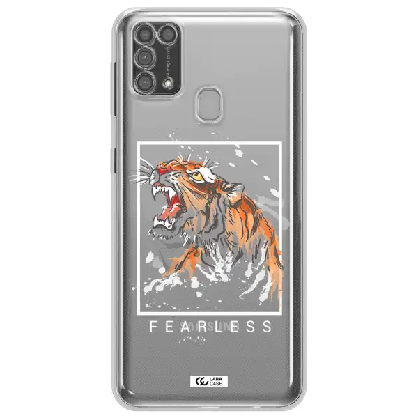 Fearless Samsung M31 Clear TPU Case
