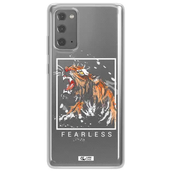 Fearless Samsung Note 20 Clear TPU Case