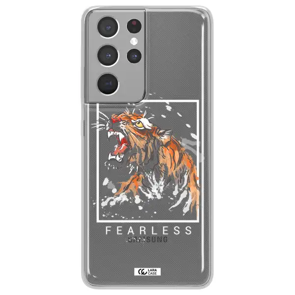 Fearless Samsung S21 Ultra Clear TPU Case