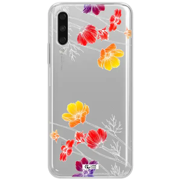 Hibiscus Flower Huawei Y9S Clear Tpu Case