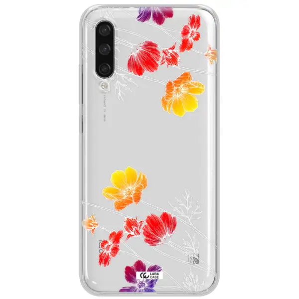 Hibiscus Flower Xiaomi Mi A3 Clear Tpu Case