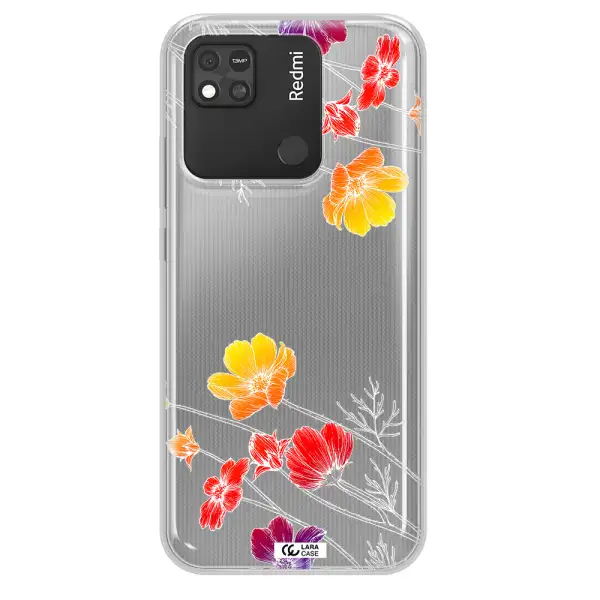 Hibiscus Flower Xiaomi Redmi 10A Clear TPU Case