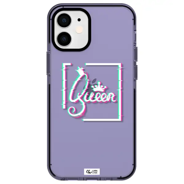 Queen Apple iPhone 12 mini impact Lilac Case