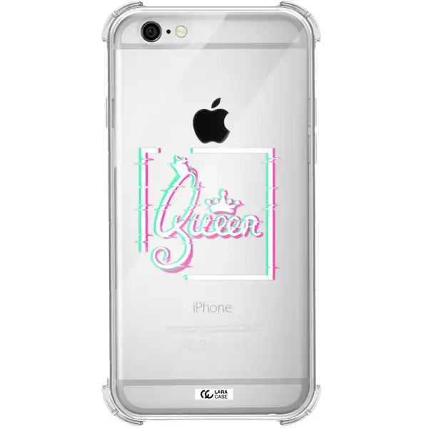 Queen Apple iPhone 6 Clear PC Case