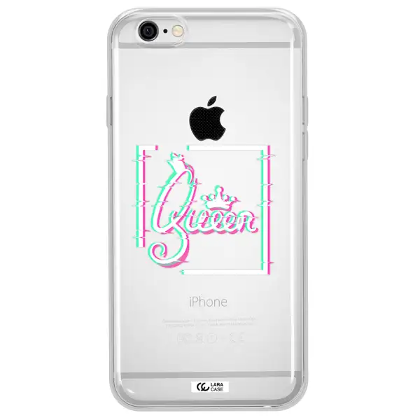 Queen Apple iPhone 6 Clear TPU Case