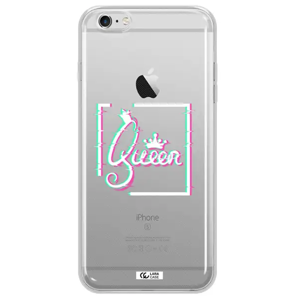 Queen Apple iPhone 6S Clear TPU Case