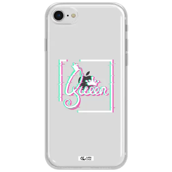 Queen Apple Iphone Se 2020 Clear Tpu Case