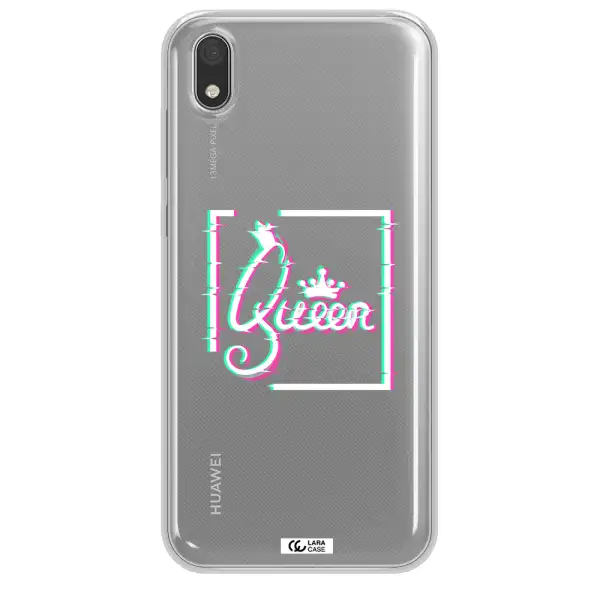 Queen Huawei Honor 8S Clear TPU Case