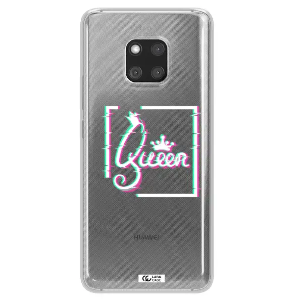 Queen Huawei Mate 20 Pro Clear TPU Case