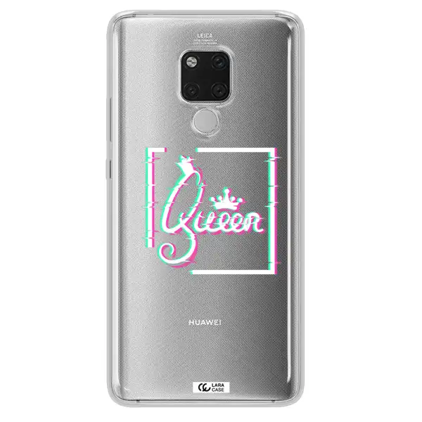 Queen Huawei Mate 20X Clear TPU Case