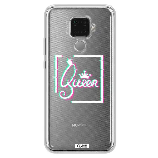 Queen Huawei Mate 30 Lite Clear TPU Case