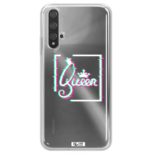 Queen Huawei Nova 5t Clear TPU Case