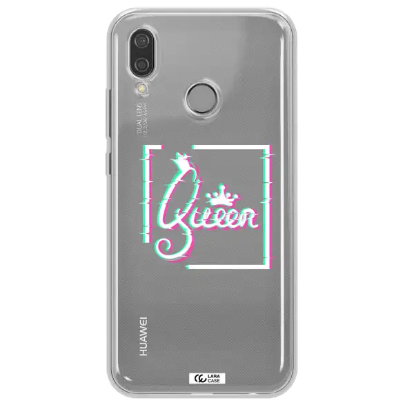 Queen Huawei P20 Lite Clear TPU Case