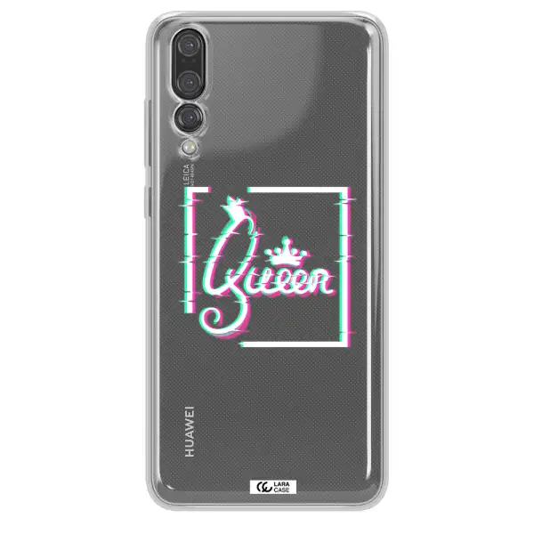 Queen Huawei P20 Pro Clear TPU Case