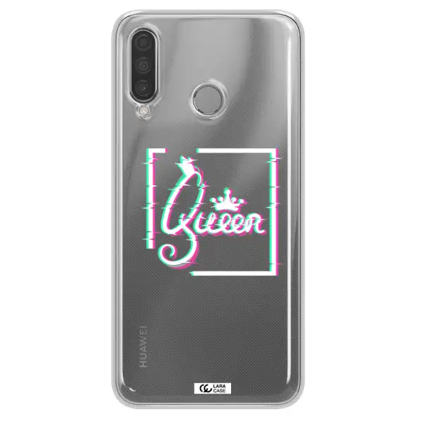Queen Huawei P30 Lite Clear TPU Case