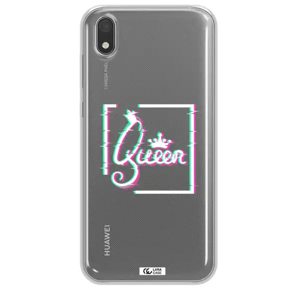 Queen Huawei Y5 2019 Clear TPU Case