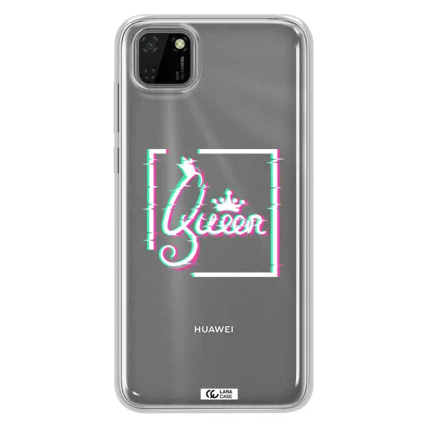Queen Huawei Y5P Clear TPU Case