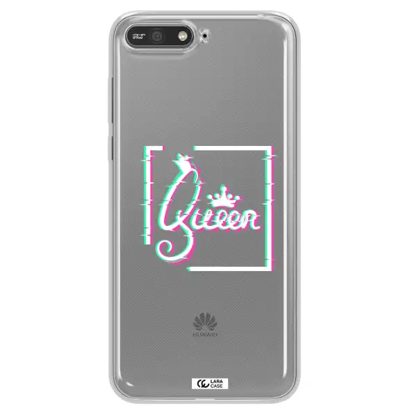 Queen Huawei Y6 2018 Clear TPU Case