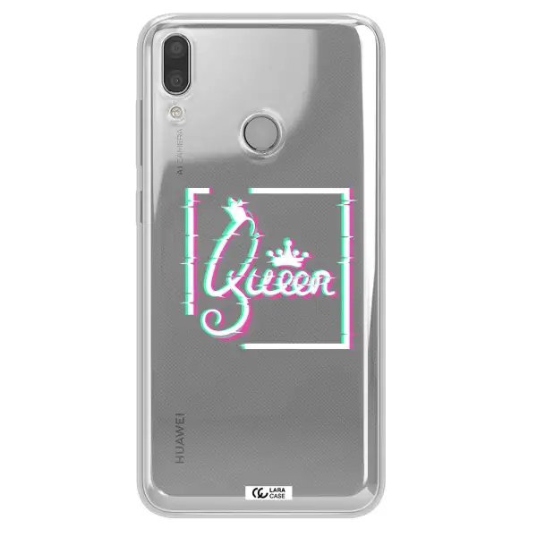 Queen Huawei Y9 2019 Clear TPU Case
