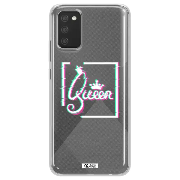 Queen Samsung A02S Clear TPU Case