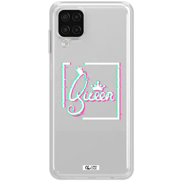 Queen Samsung A12 4g Clear TPU Case