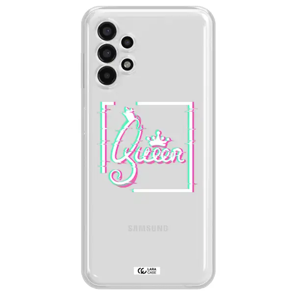 Queen Samsung A13 4g Clear TPU Case