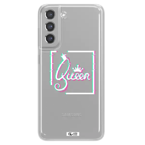 Queen Samsung A21 Fe Clear TPU Case