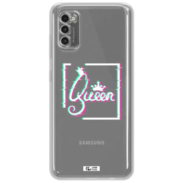 Queen Samsung A41 Clear Tpu Case