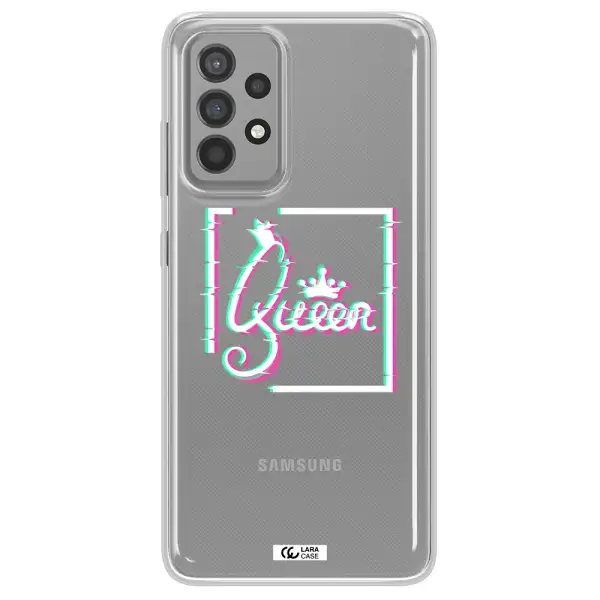 Queen Samsung A52 Clear TPU Case