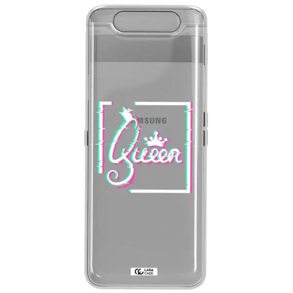 Queen Samsung A80 Clear TPU Case