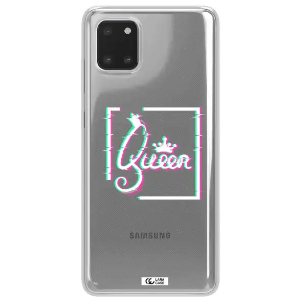 Queen Samsung A81 Clear TPU Case