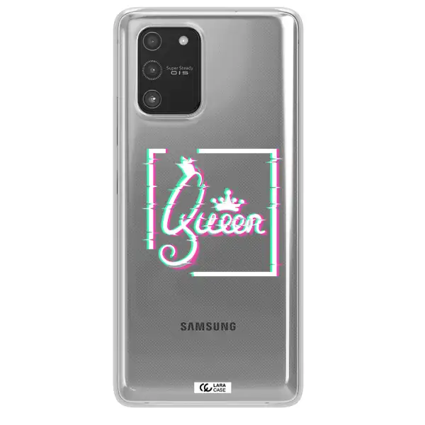 Queen Samsung A91 Clear TPU Case