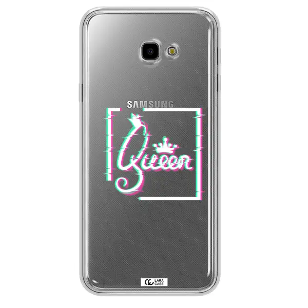 Queen Samsung J4 Plus Clear TPU Case