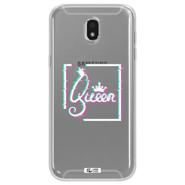 Queen Samsung J5 2017 Clear TPU Case