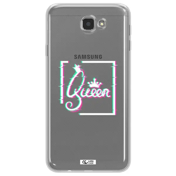 Queen Samsung J7 Prim Clear TPU Case