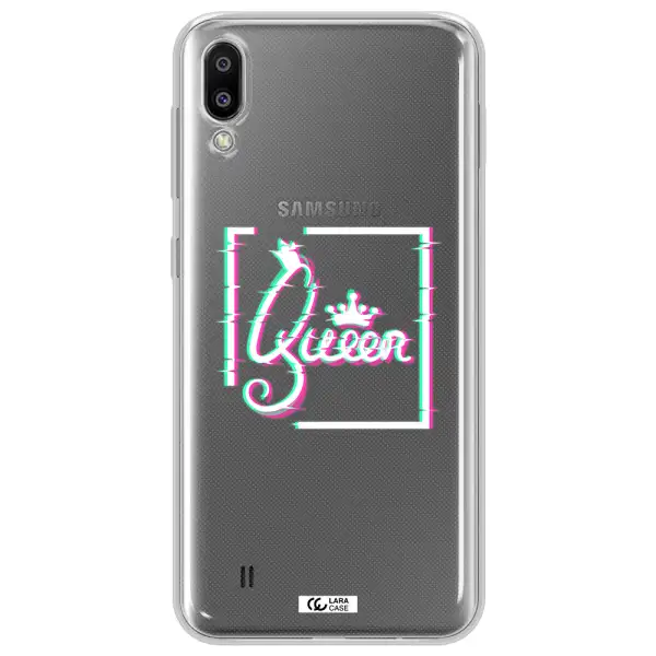 Queen Samsung M10 Clear TPU Case
