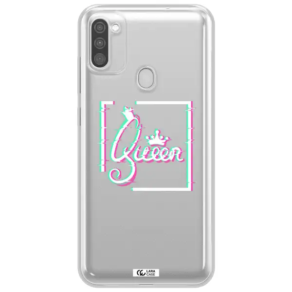 Queen Samsung M11 Clear TPU Case
