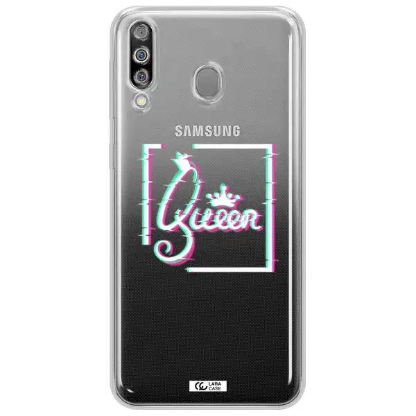 Queen Samsung M30 Clear TPU Case
